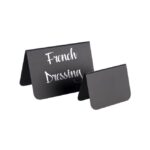 Tafel- en buffetbordjes, set van 10, 7,5x3,5xH5 cm