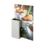 Kaarthouderset 2-delig, RVS