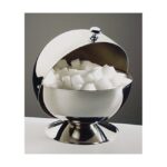 Suikerpot met roldeksel, Ø13,5 cm