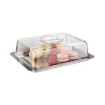 Kunststof deksel t.b.v. cake serveerschaal