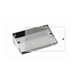 Tafelstandaard incl. 40 lege kaartjes, 9x3x5.5cm, set van 2