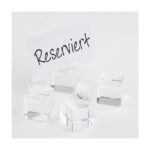 Kaarthouder 4 stuks "Dice" acryl