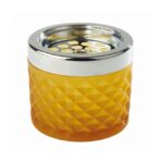 Windasbak, Ø9,5 x H8 cm, geel