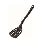 Kunststof spatel met sleuven, zwart