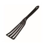 Kunststof spatel met sleuven, zwart