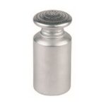 Zoutstrooier aluminium, H17 cm