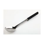Serveerlepel met zwart handvat, L37,5 cm