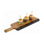 Serveerplank "Akazie Schiefer", 30,5x13 cm