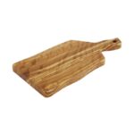 Houten serveerplateau "Olive", 25x16 cm, met greep