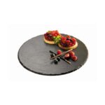 Natuursteen taartplateau, draaibaar, Ø32cm