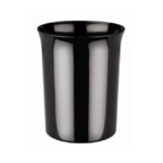 Tafelafvalbakje, Ø11 cm, zwart