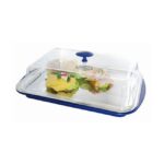 RVS serveerblad, 39×28 cm