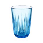 Kunststof drinkglas -CRYSTAL- blauw
