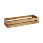 Houten buffetsysteem "Superbox", 55,5x18,5xH10,5 cm, lichtbr