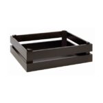 Houten buffetsysteem "Superbox", 35x29xH10,5 cm, zwart