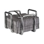 Servettenhouder "Hero" verchroomd 65 servetten