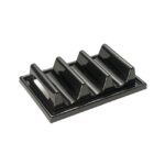 Snackpresenter zwart, 29x19 cm