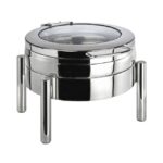 Chafing Dish "Premium", 44x48xH39 cm, met glasdeksel