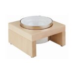 Koelschaal "Bridge", 27,5x27,5x14 cm, ahorn