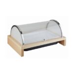 Gekoelde buffetvitrine "Bridge", 63,5x42,5 cm, ahorn