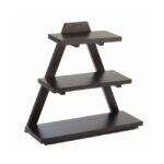 Buffetstandaard "Triangle", wenge