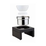 Koelschaal "Bridge", 18,5x18,5x10 cm, wenge