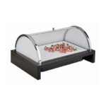 Gekoelde buffetvitrine "Bridge", 63,5x42,5 cm, wenge