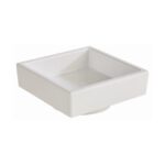 Bento Box schaal "Asia Plus", 7,5x7,5xH3 cm, wit