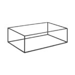 GN Buffetstandaard "Asia Plus", 1/2GN & 1/4GN, zwart