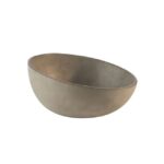 Schaal "Element", beton, Ø26 x H7,5/13 cm