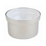 RVS Schaal "Bridge", Ø14 x 8,5 cm