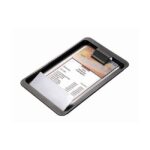 Rekeningschaaltje met klem, 20x12 cm