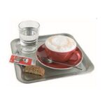 Koffieserveerblad "Kaffeehaus", 23 x 23 cm, mat