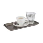 Dienblad Vintage edelstaal-look