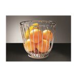 Fruitmand RVS, Ø21,5 x 20,5 cm