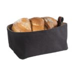 Broodmand synthetisch zwart/beige
