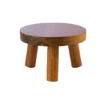 Houten buffetstandaard, Ø15 x H10 cm