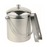 IJsemmer RVS met tang, Ø12 x 14 cm