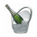 Wijn- en/of champagnekoeler, 23x22xH27,5 cm