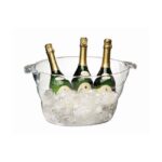 Wijn- en/of champagnekoeler, 47x28xH23 cm