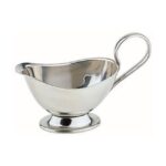 RVS Sauciere, 17x7,5x8,7 cm, inhoud 0,15 liter