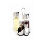 Glazen potje t.b.v. tandenstokers voor menage "Economic"