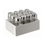 Peperstrooier, set van 12, deksel met 3 gaatjes