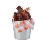 RVS Serveeremmertje "Snack Holder", Ø8,5 x H8,5 cm