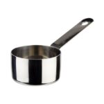 Mini sausserveerpannetje, Ø5 x H3 cm, RVS