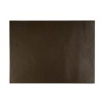 Placemat - KUNSTLEDER - bruin, (6 stuks)