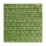 Placemat groen, fijne band, 45x33 cm (6 stuks)
