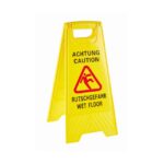 Waarschuwingsbord "Wet Floor", 30x63xH63 cm