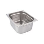 GN container 1/2GN, geperforeerd, 65mm diep