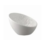 Schaaltje "Tao", 10,5x10xH6,5 / 3 cm, wit